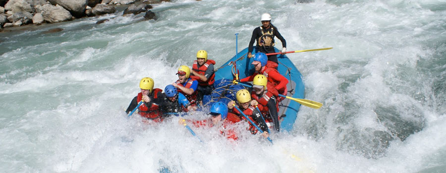 Rafting in Nepal
